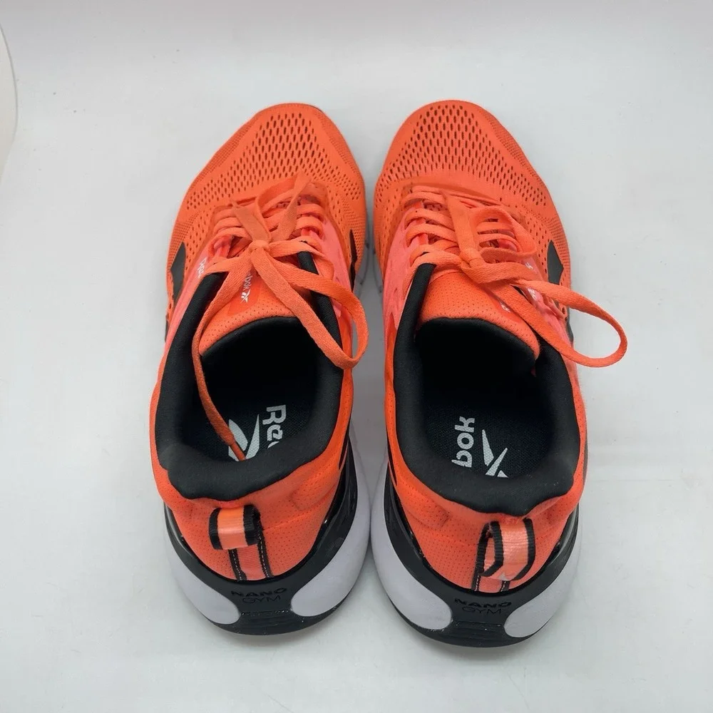 Reebok Sneakers Mens 11‎ Nano Gym Cross Training Orange Athletic Gym Shoes